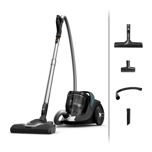 Aspirateur sans sac Rowenta Green Force Cyclonic Effitech+ 500 W RO7C71EA Noir et Bleu gris État correct Rowenta reconditionné disponible sur Fnac