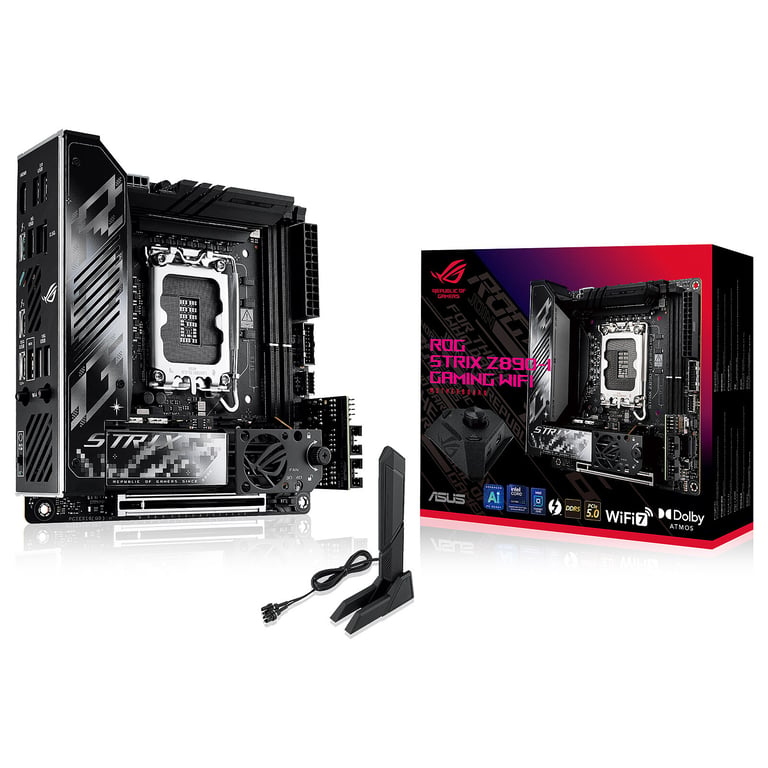 ASROCK ROG STRIX Z890-I GAMING WIFI - Excellent état Parfait état ASRock reconditionné disponible sur Pixmania