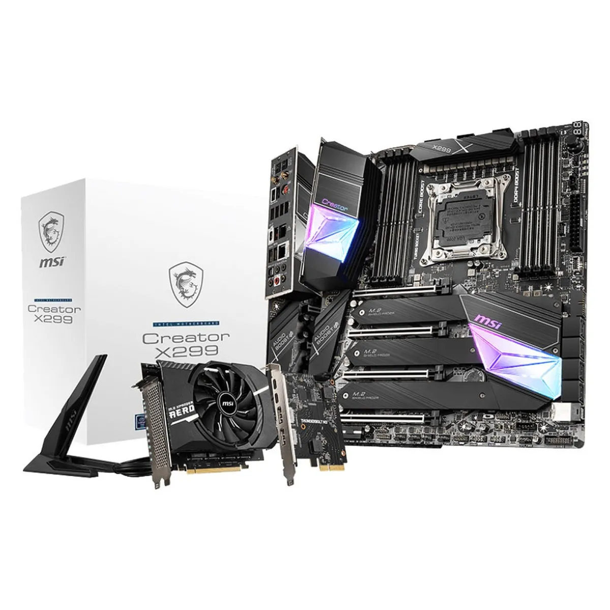 Asrock X299 Creator Reconditionné - 449,00 € Asrock X299 Creator Reconditionné ASRock reconditionné disponible sur Rue du Commerce Seconde Vie