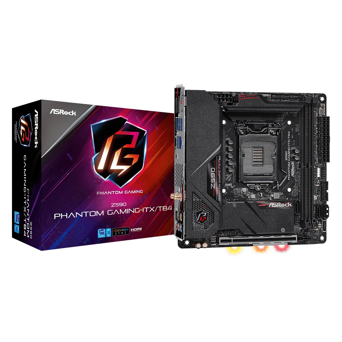 ASRock Z590 Phantom Gaming-ITX/TB4 Reconditionné - 298,00 € ASRock Z590 Phantom Gaming-ITX/TB4 Reconditionné ASRock reconditionné disponible sur Rue du Commerce Seconde Vie