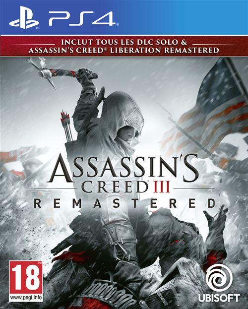 Assassin’s Creed 3 + Assassin’s Creed Liberation Remastered PS4 État correct reconditionné disponible sur Fnac