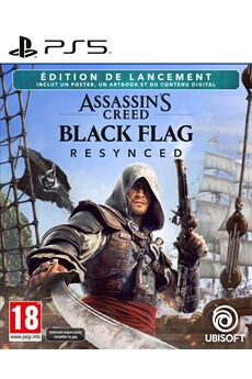 Assassin's Creed Black Flag Resynced édition de lancement PS5 Très bon état reconditionné disponible sur Darty