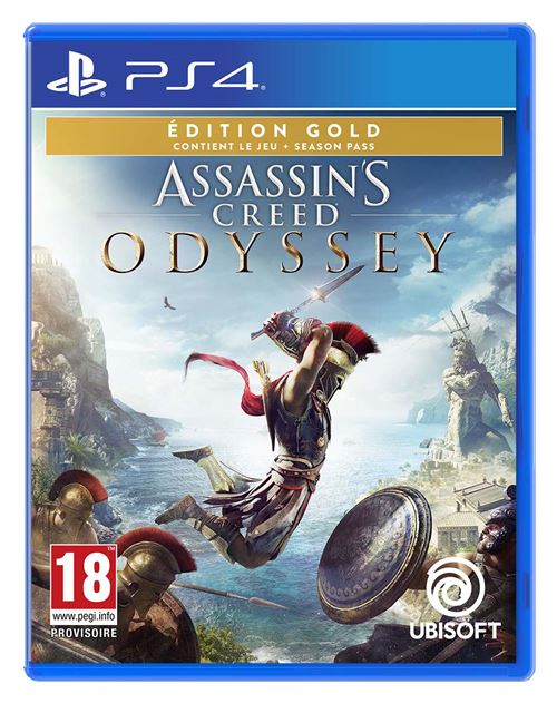 Assassin's Creed Odyssey Edition Gold PS4 État correct Ubisoft reconditionné disponible sur Fnac | Dero
