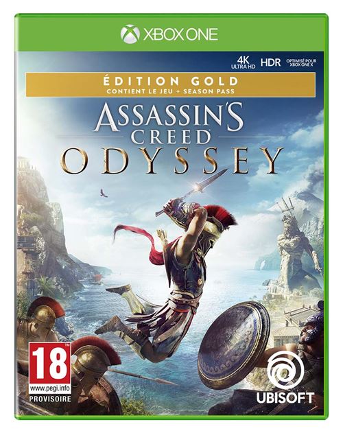 Assassin's Creed Odyssey Edition Gold Xbox One État correct reconditionné disponible sur Fnac