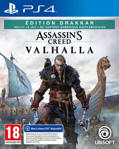 Assassin's Creed Valhalla Edition Drakkar Exclusivite Micromania - Versions PS5 et État correct - 14,57 € Assassin's Creed Valhalla Edition Drakkar Exclusivite Micromania - Versions PS5 et État correct reconditionné disponible sur Fnac