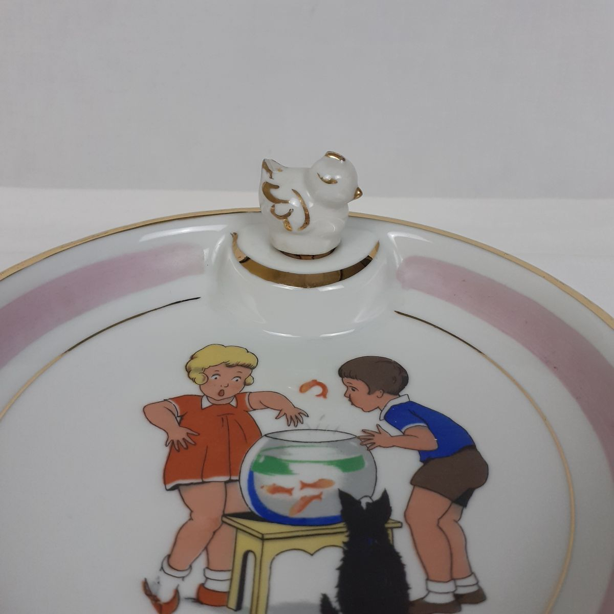 Voir photo 3 de Assiette à bouillie - Porcelaine de LImoges - Collection Assiette à bouillie - Porcelaine de LImoges - Collection Très bon état reconditionné photo 3