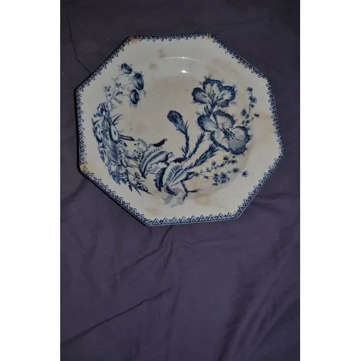 Assiette Ancienne Octogonale  Indienne Be occasion reconditionné disponible sur Rakuten