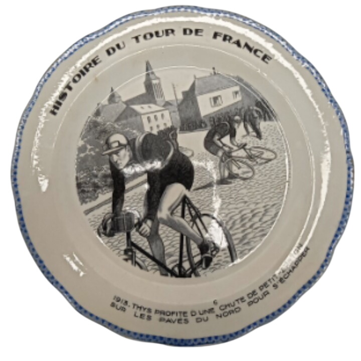 Acheter Assiette collection "Tour de France" marque Choisy France État correct - 10,00 € Assiette collection "Tour de France" marque Choisy France État correct reconditionné disponible sur Label Emmaüs