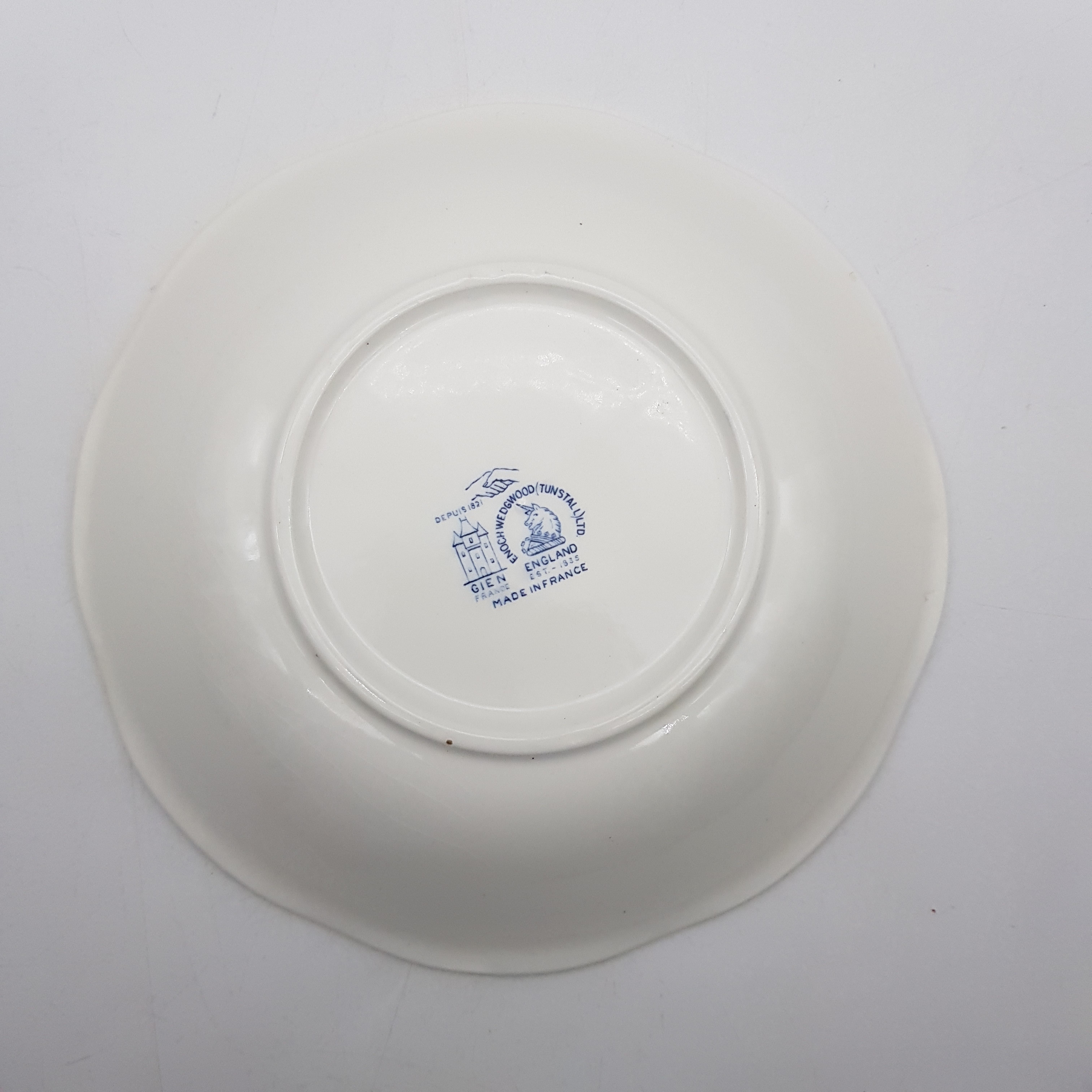 Voir photo 4 de Assiette creuse en faïence - Gien & Enoch Wedgwood Assiette creuse en faïence - Gien & Enoch Wedgwood reconditionné photo 4