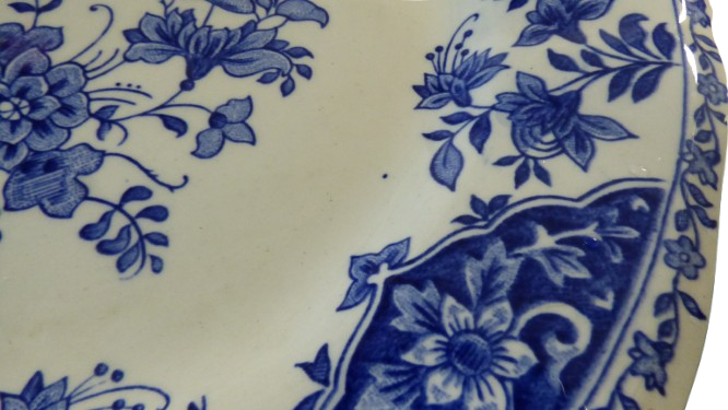 Voir photo 11 de Assiette creuse Gien Décor Delft oiseau bleu Assiette creuse Gien Décor Delft oiseau bleu Bon état reconditionné photo 11