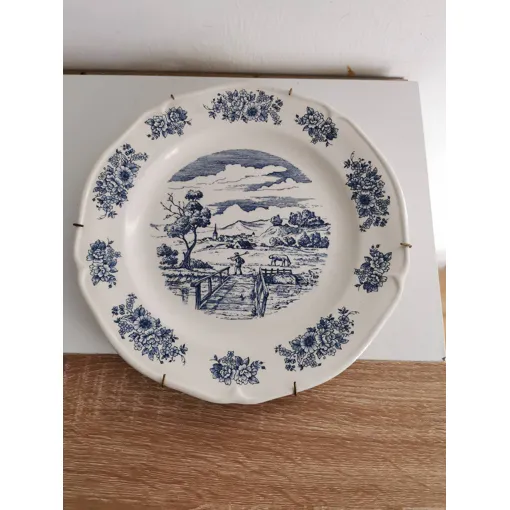 Assiette Creuse Gien France. Decorative. occasion reconditionné disponible sur Rakuten