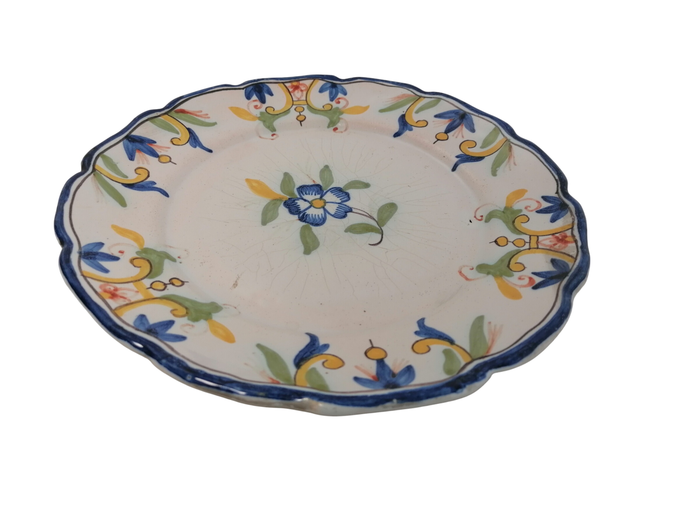 Acheter Assiette de décoration en céramique style normand Rouen Bon état - 10,50 € Assiette de décoration en céramique style normand Rouen Bon état reconditionné disponible sur Label Emmaüs