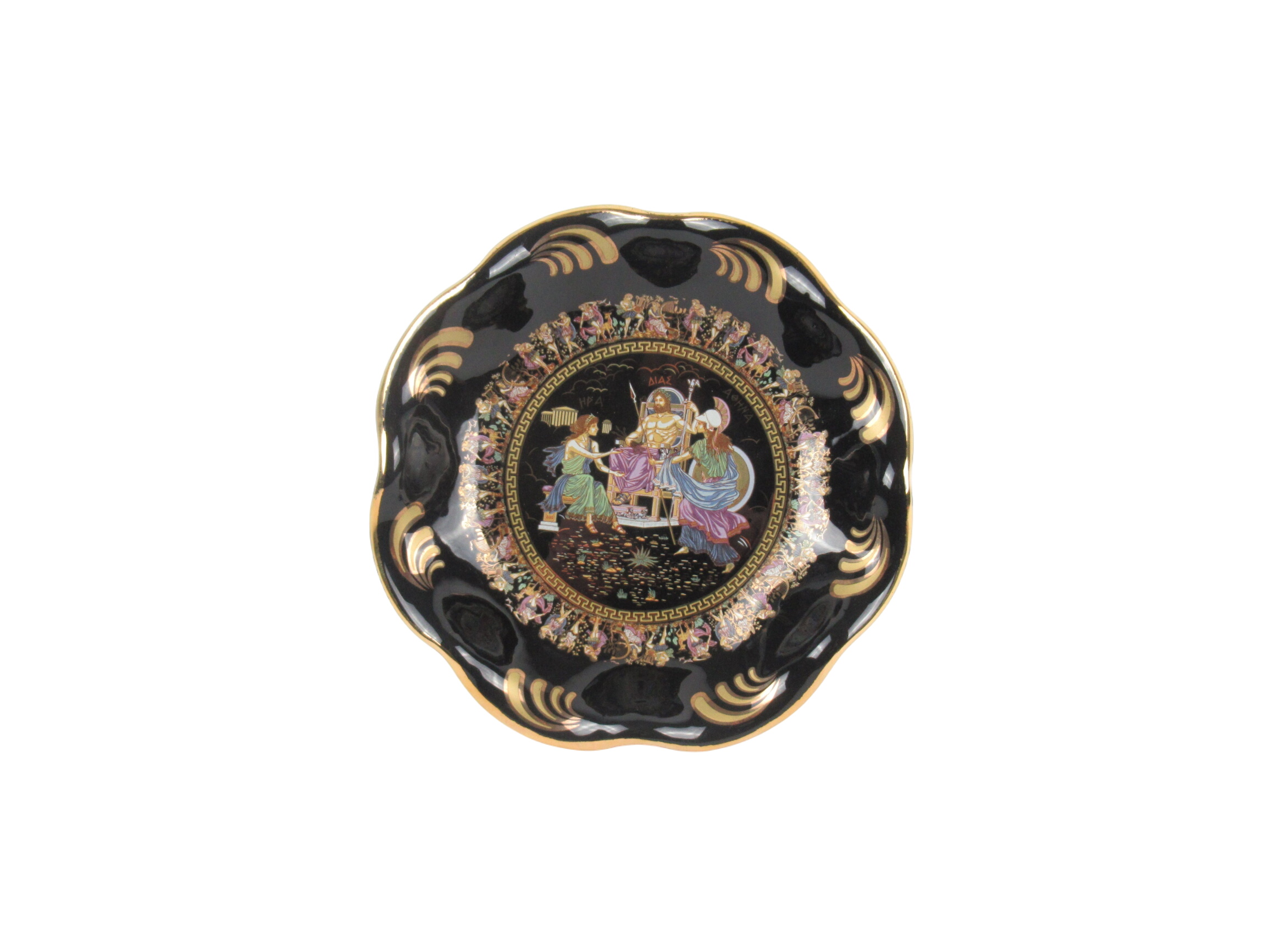 Acheter Assiette déco Zeus Hera & Athéna Très bon état - 15,00 € Assiette déco Zeus Hera & Athéna Très bon état reconditionné disponible sur Label Emmaüs