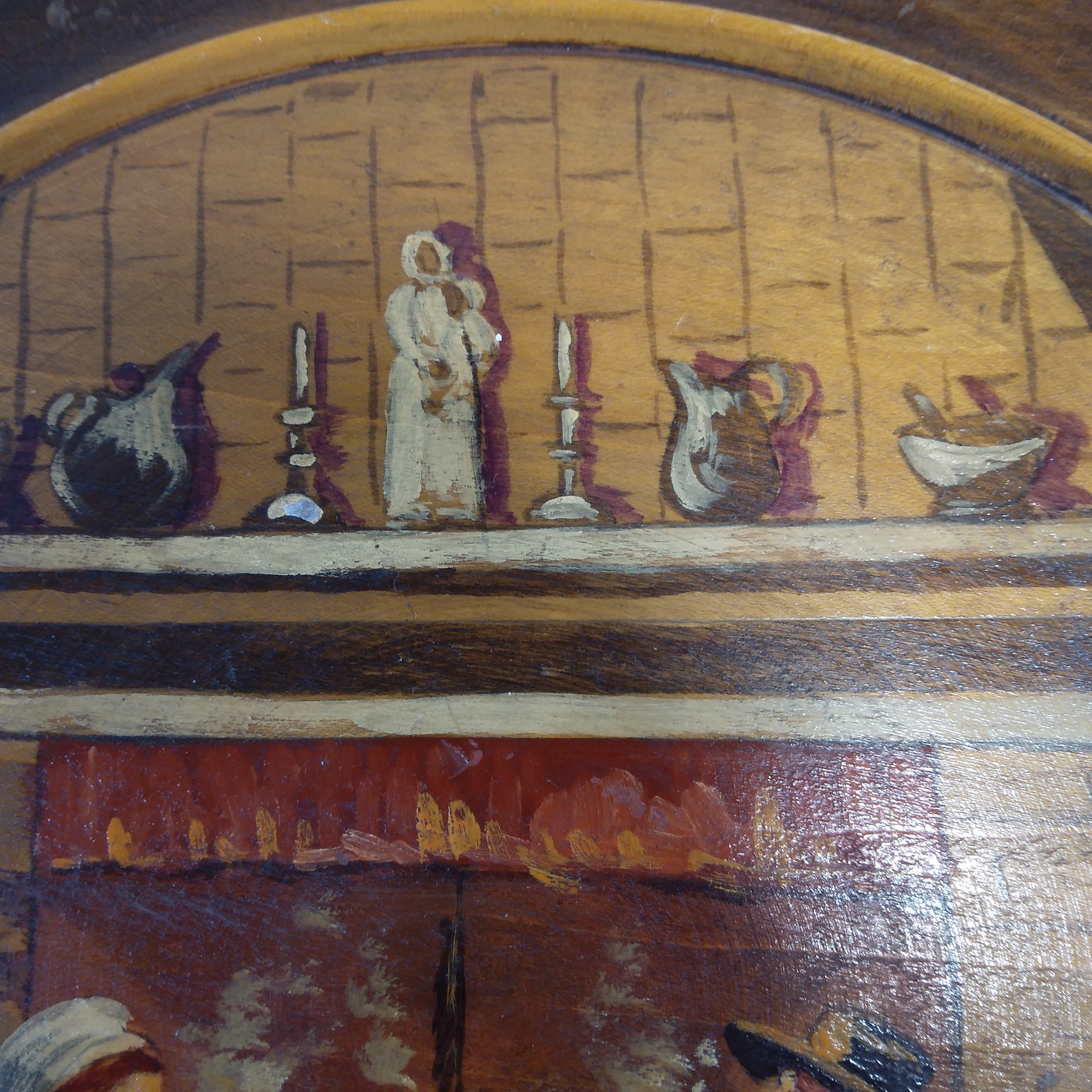 Voir photo 4 de Assiette décorative en bois, cuisine au chaudron, Châteauroux Assiette décorative en bois, cuisine au chaudron, Châteauroux Très bon état reconditionné photo 4