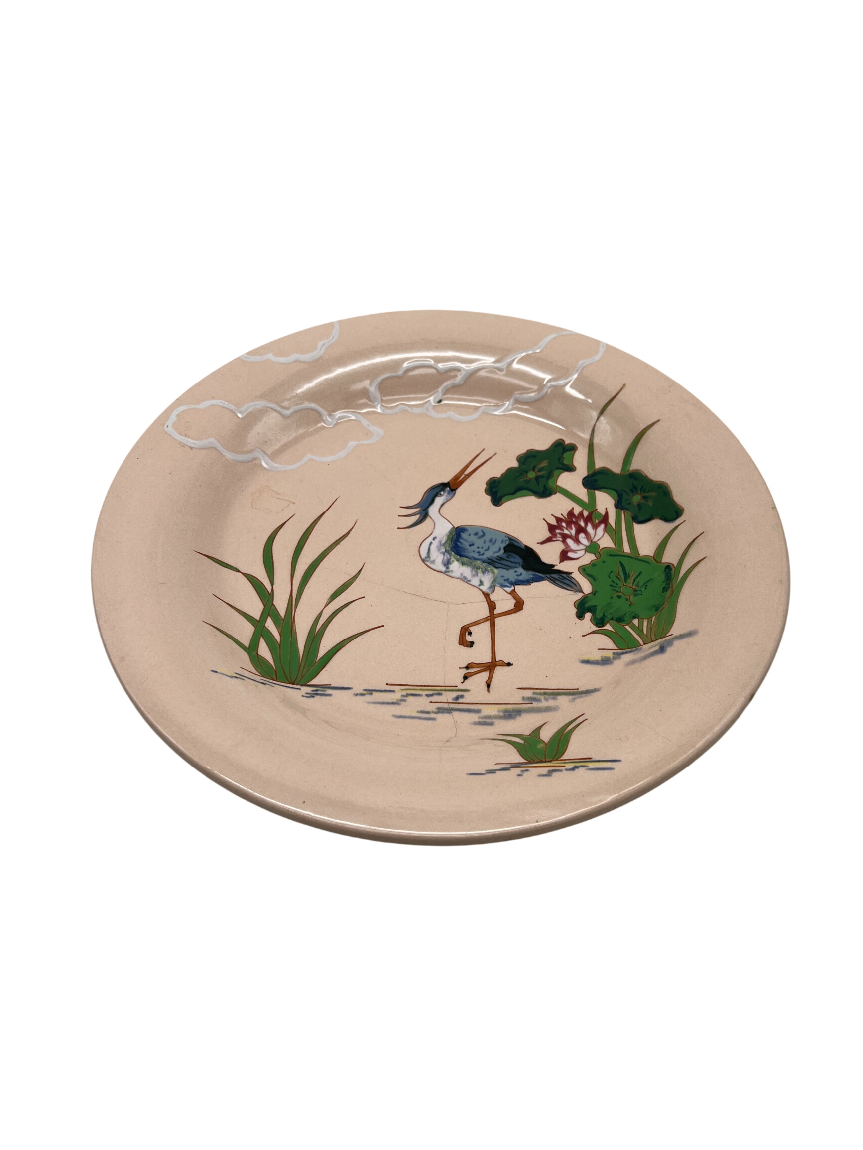 Acheter Assiette décorative faïence de Longwy tracé et décoré à la main. Bon état - 10,00 € Assiette décorative faïence de Longwy tracé et décoré à la main. Bon état reconditionné disponible sur Label Emmaüs