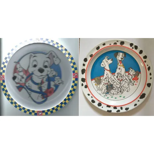 Assiette Mélamine 101 Dalmatiens Bon état reconditionné disponible sur Rakuten