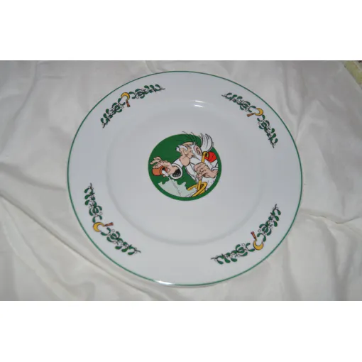 Assiette Panoramix Porcelaine occasion reconditionné disponible sur Rakuten