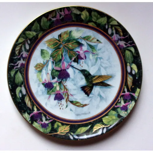 Assiette "The Franklin Mint - Royal Doulton" The Berylline Hummingbird occasion - 14,00 € Assiette "The Franklin Mint - Royal Doulton" The Berylline Hummingbird occasion reconditionné disponible sur Rakuten