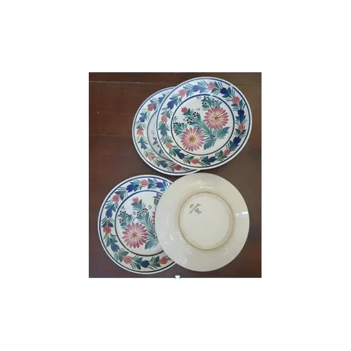 Acheter Assiettes À Dessert Quimper Bon état - 10,00 € Assiettes À Dessert Quimper Bon état reconditionné disponible sur Rakuten