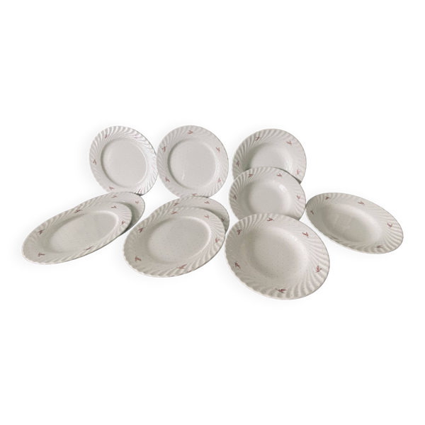 Assiettes italiennes  FONTEBASSO Bon état reconditionné (offre indisponible)