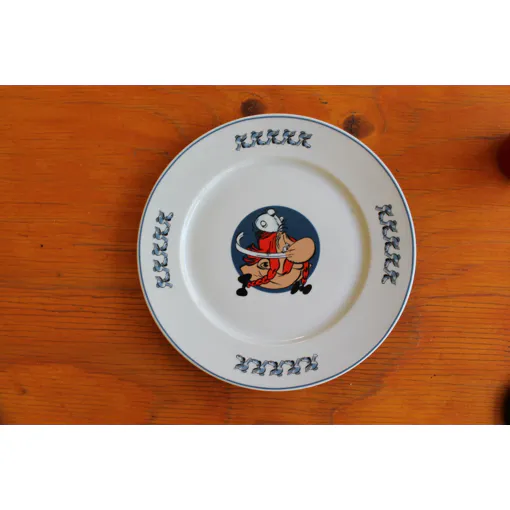 Asterix - Assiette A Dessert Obelix Table Et Couleurs-1994 Bon état reconditionné disponible sur Rakuten