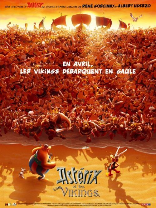 Asterix Et Les Vikings AFFICHE CINEMA ORIGINALE État correct reconditionné disponible sur Fnac
