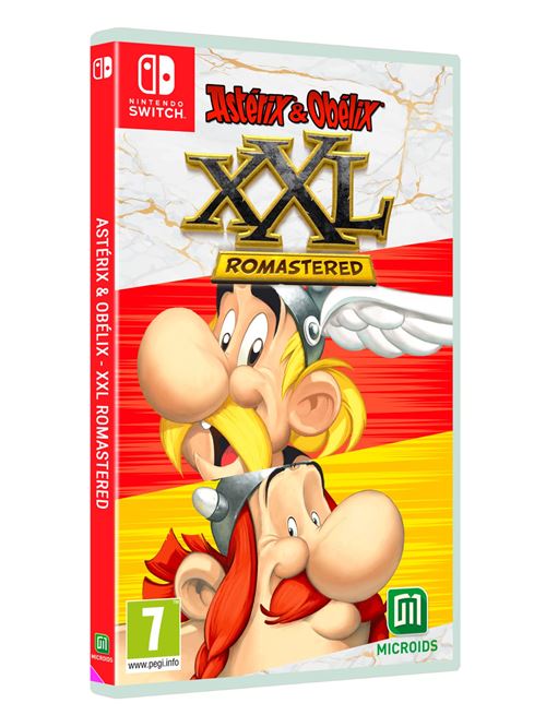 Asterix et Obelix XXL Romastered Edition Limitée Nintendo Switch État correct Just for Games reconditionné disponible sur Fnac