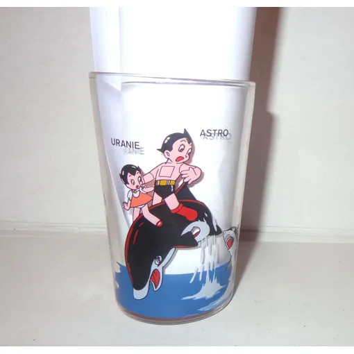 Astro Boy Et Uranie Verre Moutarde 1984 occasion reconditionné disponible sur Rakuten