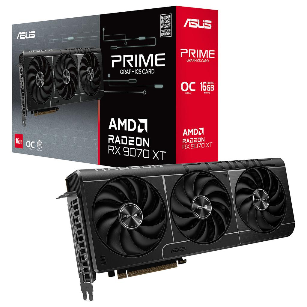 Asus AMD Radeon RX 9070 XT 16GB GDDR6 PRIME OC Carte Graphique Reconditionné - 679,99 € Asus AMD Radeon RX 9070 XT 16GB GDDR6 PRIME OC Carte Graphique Reconditionné Asus reconditionné disponible sur Backmarket