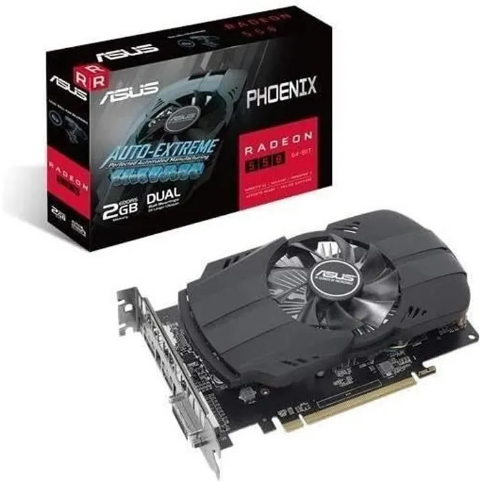 ASUS - Carte graphique Phoenix Radeon RX 550 2GB GDDR5 Reconditionné - 82,00 € ASUS - Carte graphique Phoenix Radeon RX 550 2GB GDDR5 Reconditionné Asus reconditionné disponible sur Cdiscount Seconde Vie