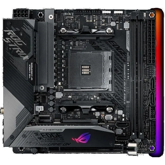 ASUS Carte Mère Asus ROG Strix X570-I Gaming - AMD Chipset - Socket AM4 - 64 Go DDR4 SDRAM RAM maximale Reconditionné - 296,01 € ASUS Carte Mère Asus ROG Strix X570-I Gaming - AMD Chipset - Socket AM4 - 64 Go DDR4 SDRAM RAM maximale Reconditionné Asus reconditionné disponible sur Cdiscount Seconde Vie