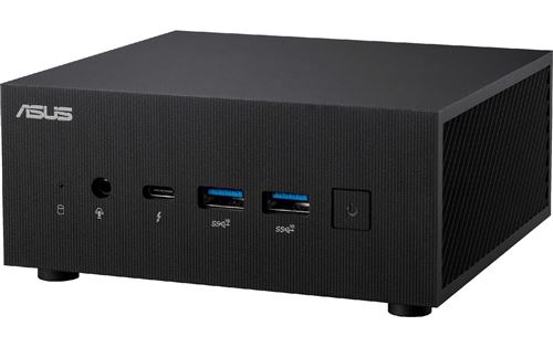 ASUS ExpertCenter PN64 S7018MDE1 - Mini PC ultra-compact Core i7 13700H / jusqu'à 5 GHz - RAM 16 Go - SSD 512 Go - NVMe - Carte graphique Intel Iris Xe - Gigabit Ethernet, 2.5 Gigabit Ethernet, IEEE 802.11ax (Wi-Fi 6E), Bluetooth 5.2 - Aucun SE fourni - État correct Asus reconditionné disponible sur Fnac