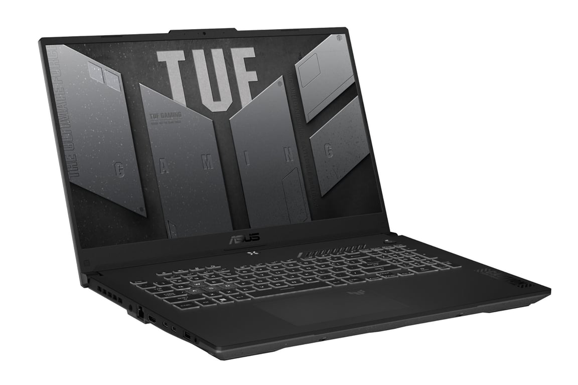 Asus F17-TUF707VV-HX138W Intel Core i7-13620H (17 ), 4.9 GHz SSD 1024 Go RAM 32 Go, NVIDIA GeForce RTX 4060, Gris – Clavier AZERTY - Excellent état Parfait état Asus reconditionné disponible sur Pixmania