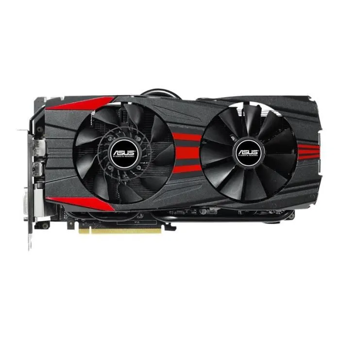 ASUS GTX970-DC2OC-4GD5-BLACK - Carte graphique - GF GTX 970 - 4 Go GDDR5 - PCIe 3.0 x16 - 2 x DVI HDMI 3 x DisplayPort Reconditionné - 109,00 € ASUS GTX970-DC2OC-4GD5-BLACK - Carte graphique - GF GTX 970 - 4 Go GDDR5 - PCIe 3.0 x16 - 2 x DVI HDMI 3 x DisplayPort Reconditionné Asus reconditionné disponible sur Cdiscount Seconde Vie