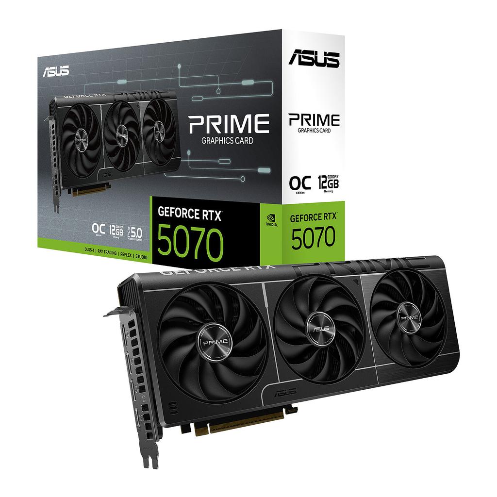 Asus NVIDIA GeForce RTX 5070 12GB GDDR7 PRIME OC Carte Graphique Reconditionné - 679,99 € Asus NVIDIA GeForce RTX 5070 12GB GDDR7 PRIME OC Carte Graphique Reconditionné Asus reconditionné disponible sur Backmarket