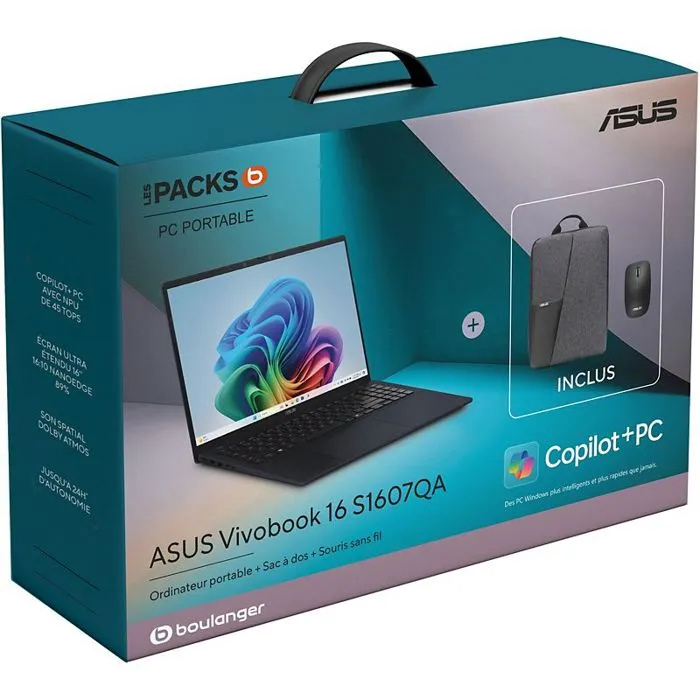ASUS ordinateur portable pack refurbished reconditionné disponible sur Cdiscount Seconde Vie