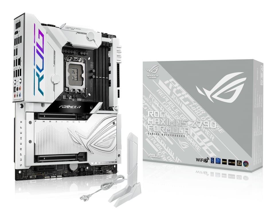 ASUS ROG MAXIMUS Z790 FORMULA Intel Z790 LGA 1700 ATX - Excellent état Parfait état Asus reconditionné disponible sur Pixmania