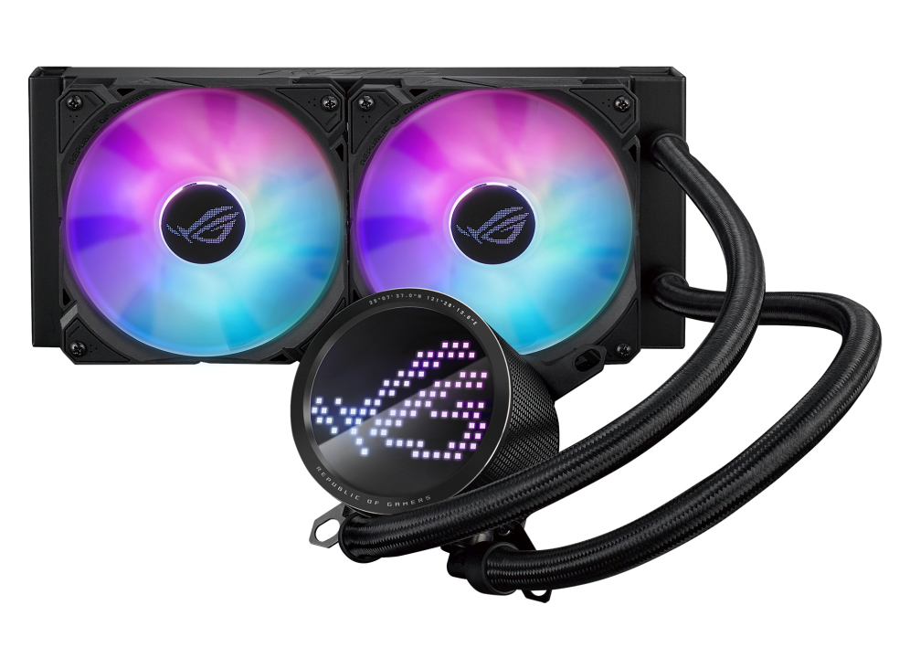 ASUS ROG Ryuo III 240 ARGB Processeur Kit de refroidissement du liquide 12 cm Noir - Excellent état Parfait état Asus reconditionné disponible sur Pixmania