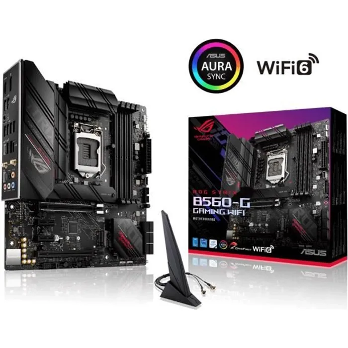 Asus ROG Strix B560-G Gaming Wifi Reconditionné - 279,99 € Asus ROG Strix B560-G Gaming Wifi Reconditionné reconditionné disponible sur Cdiscount Seconde Vie