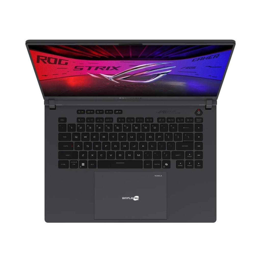 Voir photo 2 de Asus ROG Strix G16 16"" Core i7 1.6 GHz - SSD 1 TB - 16 Go - NVIDIA GeForce RTX 5060 QWERTY - Italien | Dero Asus ROG Strix G16 16"" Core i7 1.6 GHz - SSD 1 TB - 16 Go - NVIDIA GeForce RTX 5060 QWERTY - Italien Reconditionné Asus reconditionné photo 2 | Dero