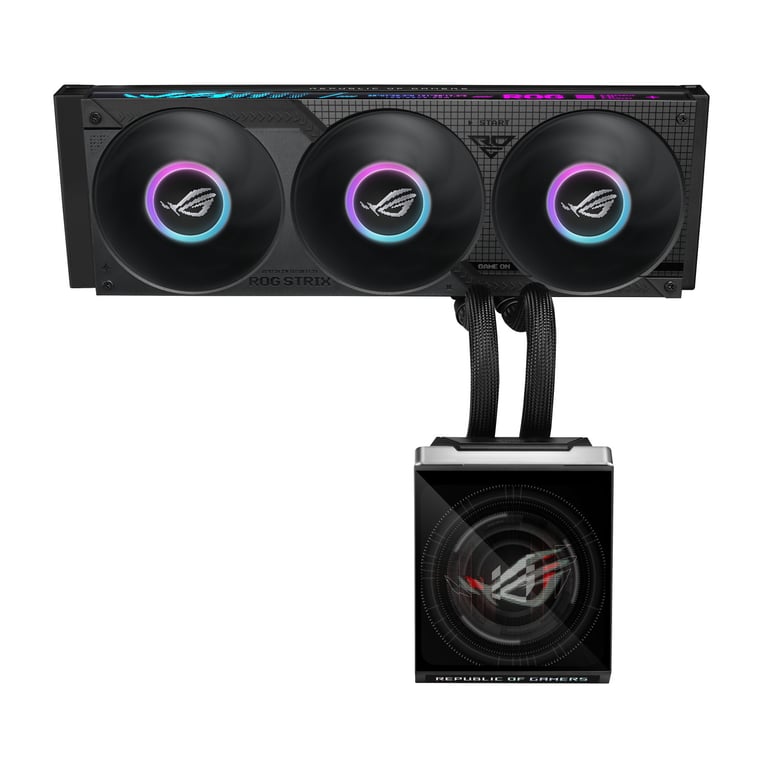 ASUS ROG Strix SLC IV 360 ARGB LCD Processeur Kit de refroidissement du liquide 12 cm Noir 1 pièce(s) - Excellent état Parfait état Asus reconditionné disponible sur Pixmania | Dero