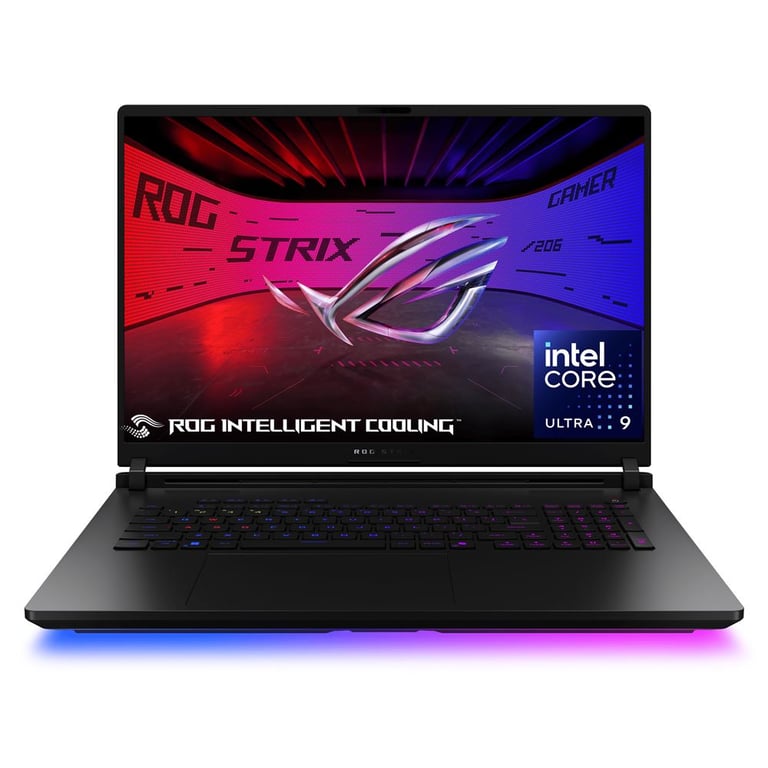 ASUS SCAR18-G835LW-S9197W 18'' - Intel Core Ultra 9 275HX 5.4 GHz - NVIDIA GeForce RTX 5080 - SSD 1024 Go - RAM 32 Go - Excellent état Parfait état - 3299,00 € ASUS SCAR18-G835LW-S9197W 18'' - Intel Core Ultra 9 275HX 5.4 GHz - NVIDIA GeForce RTX 5080 - SSD 1024 Go - RAM 32 Go - Excellent état Parfait état Asus reconditionné disponible sur Pixmania