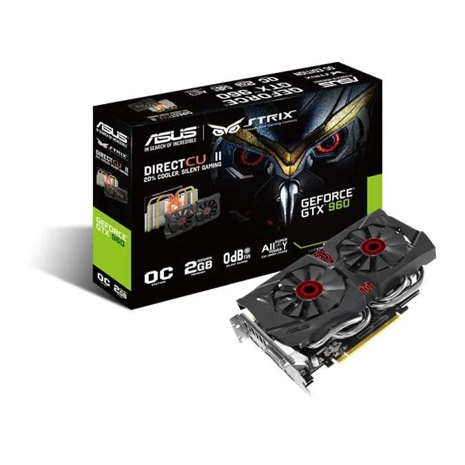 Asus STRIX GeForce GTX 960 2Go DDR5 Reconditionné - 85,00 € Asus STRIX GeForce GTX 960 2Go DDR5 Reconditionné Asus reconditionné disponible sur Cdiscount Seconde Vie | Dero