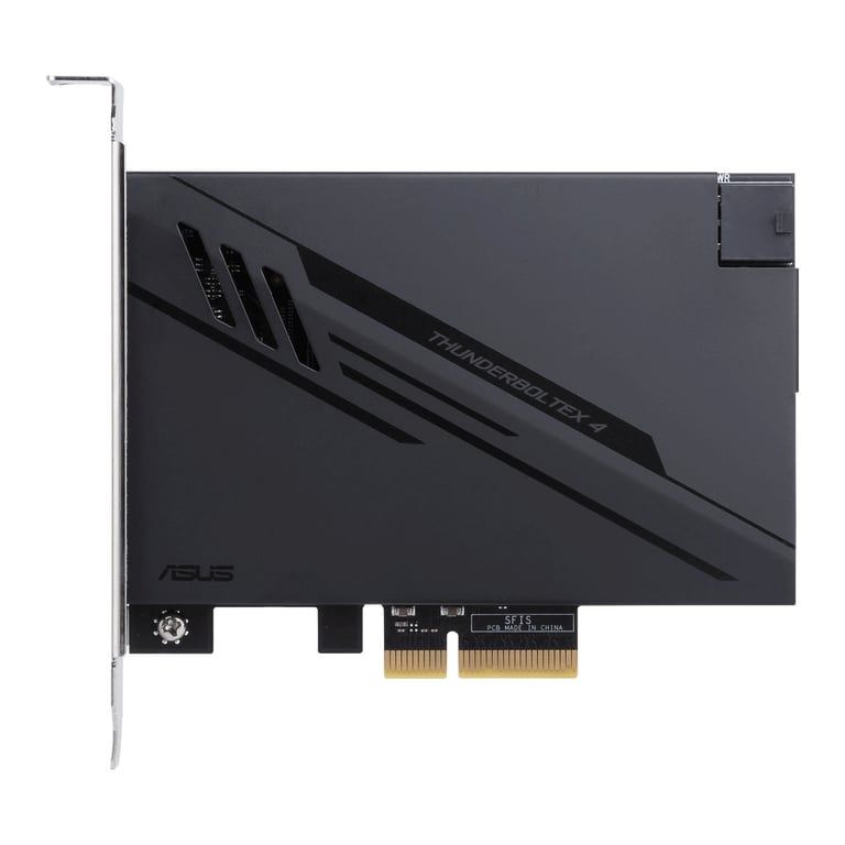 ASUS ThunderboltEX 4 carte et adaptateur d'interfaces Interne Mini DisplayPort, PCIe, Thunderbolt, USB 2.0, USB 3.2 Gen 2 (3.1 Gen 2) - Excellent état Parfait état Asus reconditionné disponible sur Pixmania
