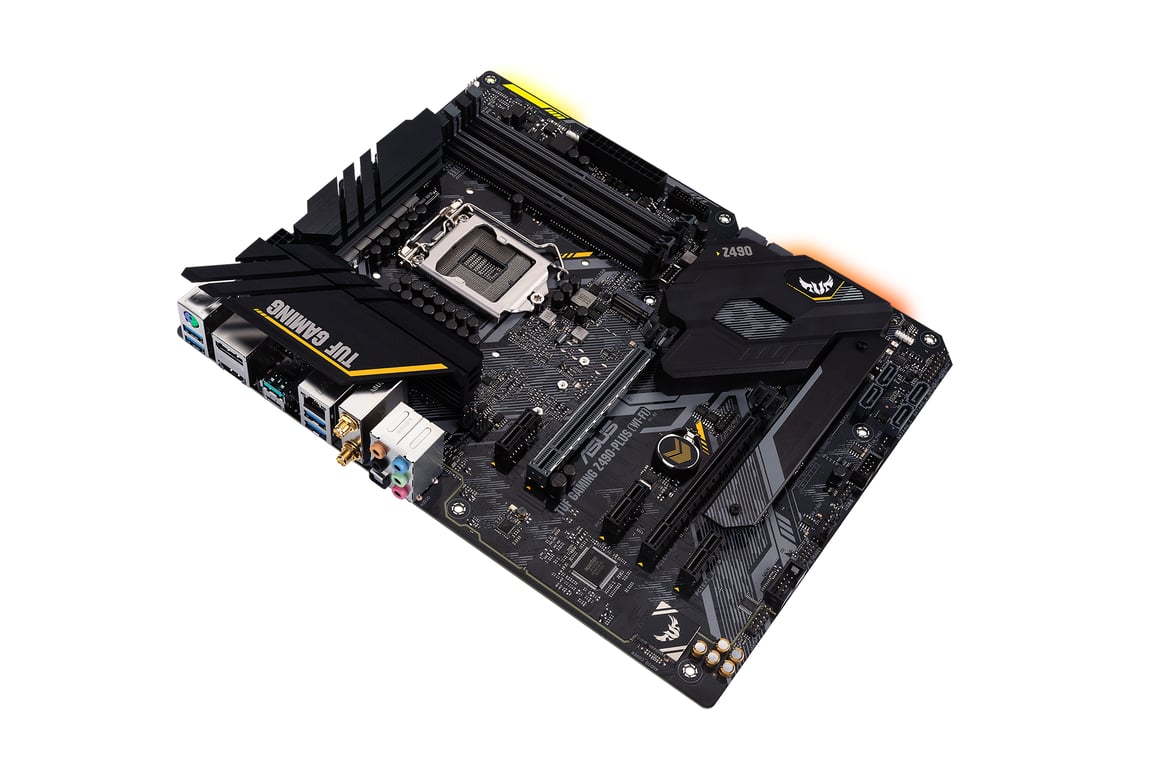 ASUS TUF Gaming Z490-PLUS (WI-FI) Intel Z490 LGA 1200 (Socket H5) ATX - Excellent état Parfait état Asus reconditionné photo 2 | Dero