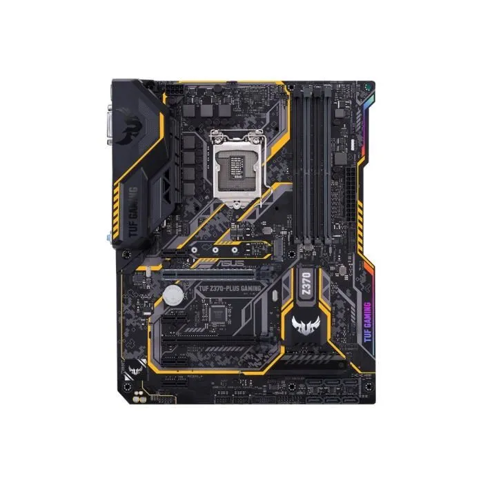 ASUS TUF Z370-PLUS GAMING Carte-mère ATX Socket LGA1151 Z370 USB-C USB 3.1 Gen 1 USB 3.1 Gen 2 Gigabit LAN carte graphique… Reconditionné - 99,00 € ASUS TUF Z370-PLUS GAMING Carte-mère ATX Socket LGA1151 Z370 USB-C USB 3.1 Gen 1 USB 3.1 Gen 2 Gigabit LAN carte graphique… Reconditionné Asus reconditionné disponible sur Cdiscount Seconde Vie