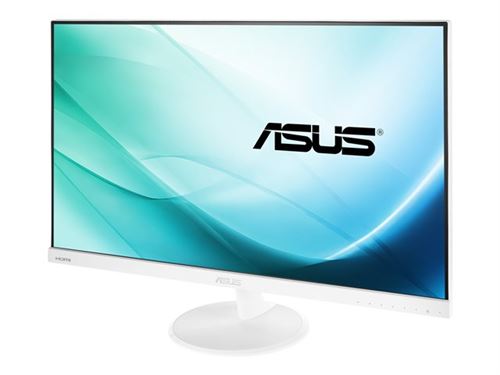 ASUS VC279H-W - Écran LED - 27"" - 1920 x 1080 Full HD (1080p) - IPS - 250 cd/m² - 1000:1 - 5 ms - HDMI, DVI-D, VGA - haut-parleurs - blanc État correct Asus reconditionné disponible sur Fnac