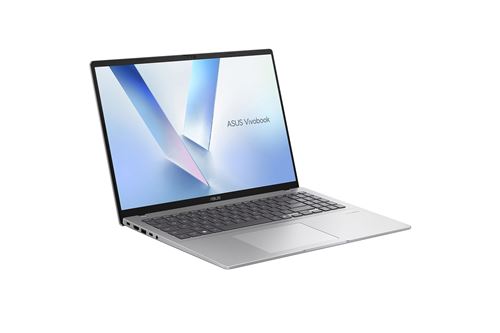 Asus Vivobook 16 S1607QA-MB054W Argenté 16" (Qualcomm Snapdragon X X126100 - SSD 1To - RAM 16Go - Adreno X1?45 - Windows 11) - AZERTY État correct N/A reconditionné disponible sur Fnac