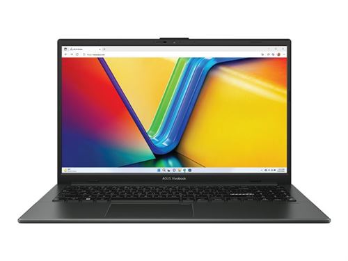 ASUS Vivobook Go 15 E1504FA-BQ1680W - Conception de charnière à 180 degrés - AMD Ryzen 5 - 7520U / jusqu'à 4.3 GHz - Win 11 Home - Radeon 610M - 8 Go RAM - 512 Go SSD NVMe - 15.6"" 1920 x 1080 (Full HD) - Wi-Fi 6E, Bluetooth - noir mélangé - clavier État correct N/A reconditionné disponible sur Fnac