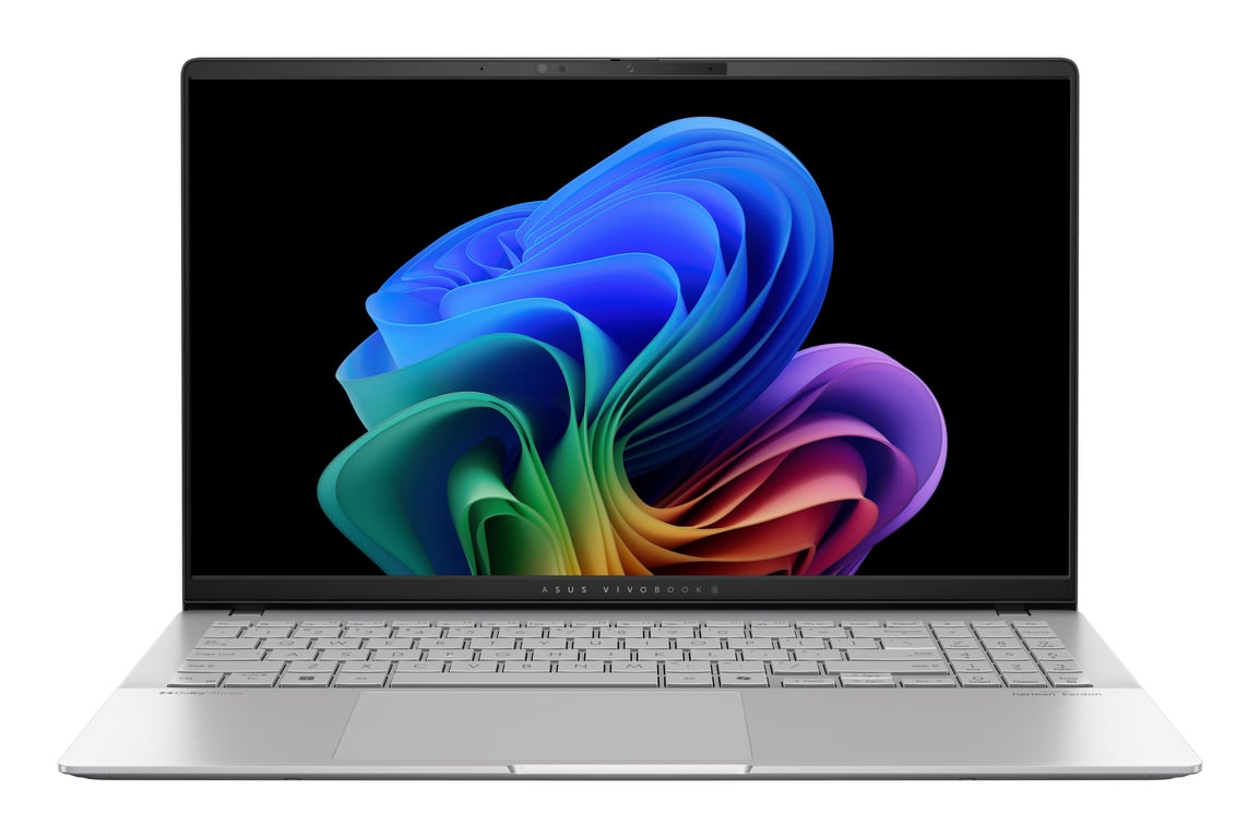 ASUS Vivobook S15 OLED S5507QA-MA038X Copilot+ PC Snapdragon X1P-42-100 Ordinateur portable 39,6 cm (15.6 ) 3K 16 Go LPDDR5x-SDRAM 512 Go SSD Wi-Fi 7 (802.11be) Windows 11 Pro Argent - Excellent état Parfait état reconditionné disponible sur Pixmania